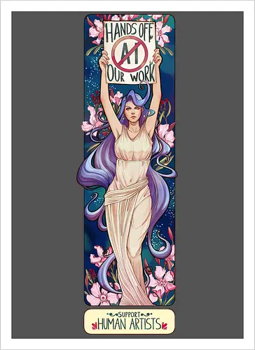 Hands off our work - night version