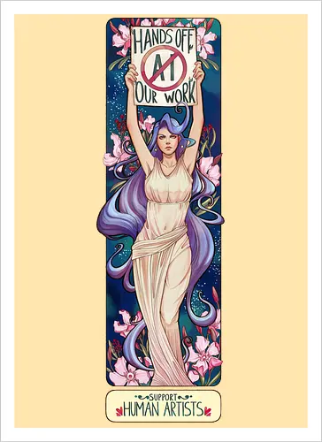 Hands off our work - night version