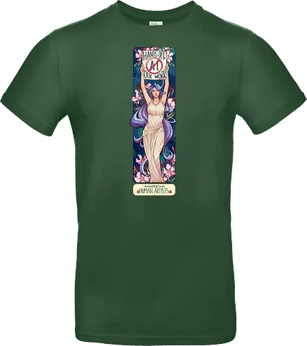 Hands off our work - night version