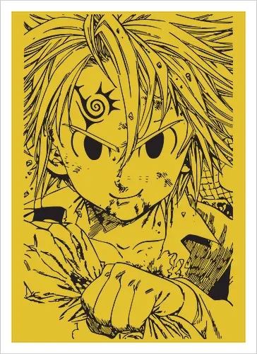 Hauptmann der Sieben Sünden - Drachen-Zorn Dark Fantasy Manga Anime