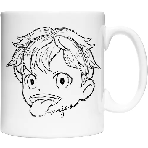 Majoo Skizze - Tasse