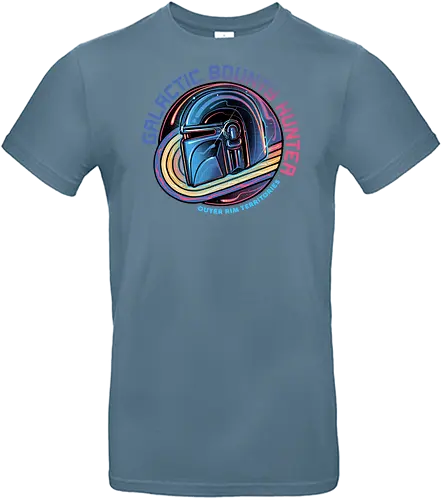 Galactic Bounty Hunter - Movie, film, galaxy, galactic, space, droids, heroes, character, fictional - Standard T-Shirt