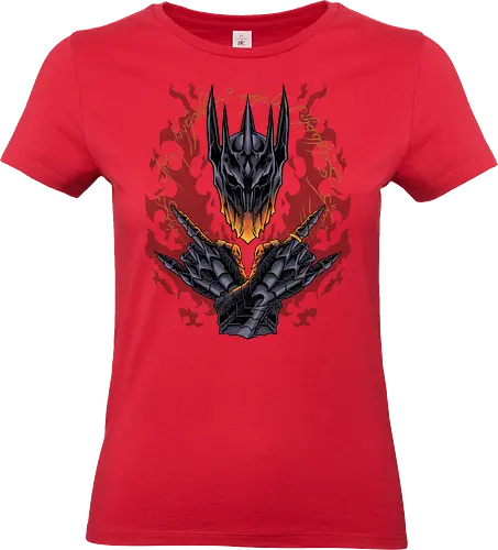 heavy metal knight  - knight, medieval, band, music, metalhead, king, evil, witch, films, movie - Standard T-Shirt (Women)
