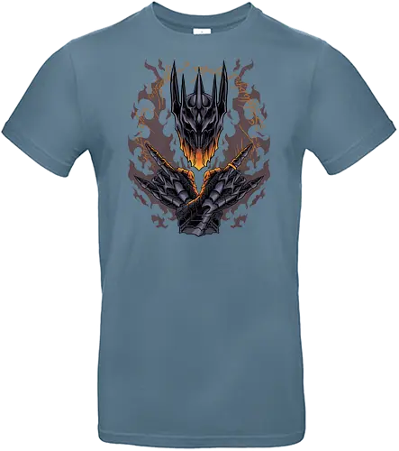 heavy metal knight  - knight, medieval, band, music, metalhead, king, evil, witch, films, movie - Standard T-Shirt