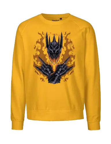 heavy metal knight  - knight, medieval, band, music, metalhead, king, evil, witch, films, movie - Fairtrade Sweatshirt