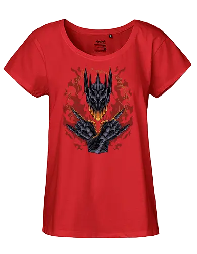 heavy metal knight  - knight, medieval, band, music, metalhead, king, evil, witch, films, movie - Fairtrade Girl Shirt