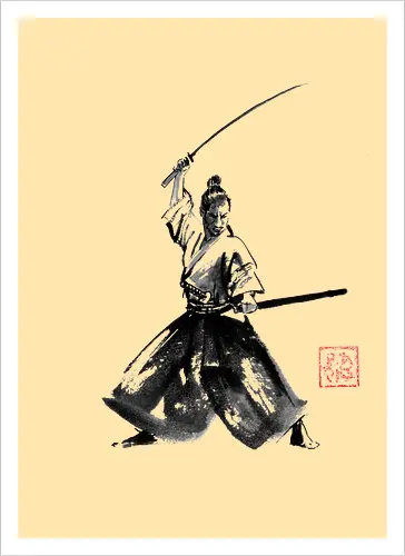 samurai ready to cut