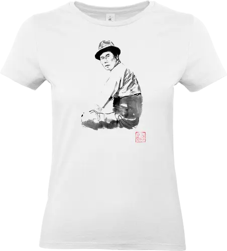 japanese man - japan, man, sumie - Standard T-Shirt (Women)
