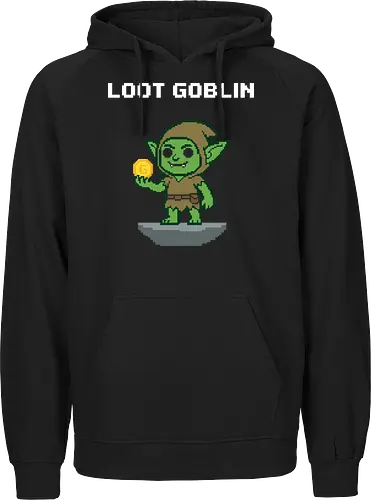 Mischievous Goblin Gold Thief - Retro Pixel Art