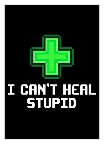 Green Pixel Health Cross - Retro Gamer HP Symbol
