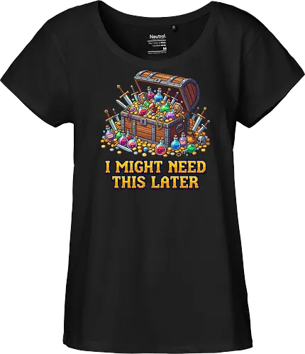 I Might Need This Later - Funny RPG Loot Hoarder Pixel Art