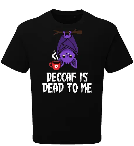 Night Owl? More Like Coffee Bat - Retro Pixel Art