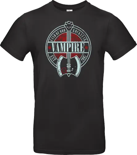 Vampirkönigin Rockstar - Land of Ooo EST 2007 Vintage Rock Band Wappen