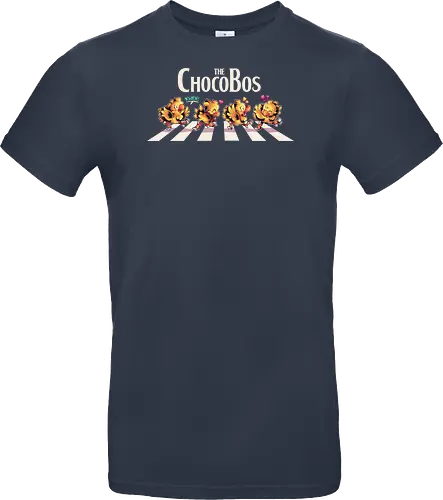 The Chocobos - Final, abbey road, rpg, jrpg, games, old games, cloud, Gaming, Villain, beatles, Cactus, Kweh, final 7 - Standard T-Shirt