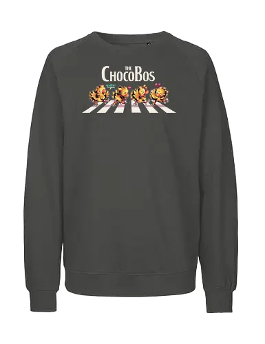 The Chocobos - Final, abbey road, rpg, jrpg, games, old games, cloud, Gaming, Villain, beatles, Cactus, Kweh, final 7 - Fairtrade Sweatshirt