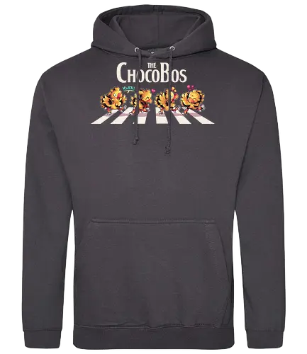 The Chocobos - Final, abbey road, rpg, jrpg, games, old games, cloud, Gaming, Villain, beatles, Cactus, Kweh, final 7 - Standard Hoodie