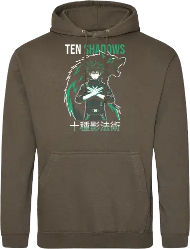 Shadow Summoner: Divine Dog Anime Silhouette Graphic