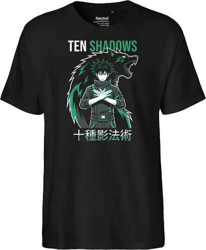 Shadow Summoner: Divine Dog Anime Silhouette Graphic