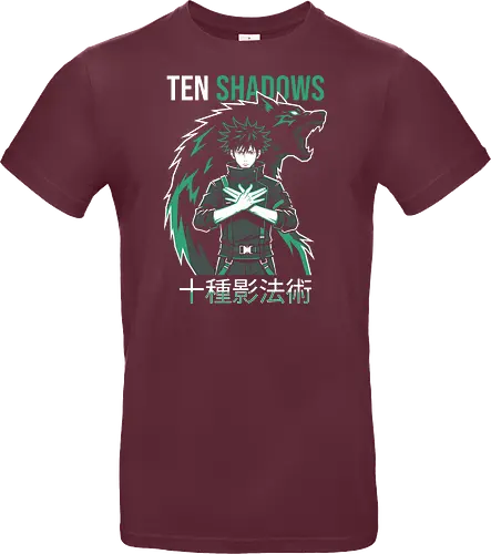 Shadow Summoner: Divine Dog Anime Silhouette Graphic