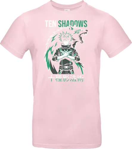 Shadow Summoner: Divine Dog Anime Silhouette Graphic