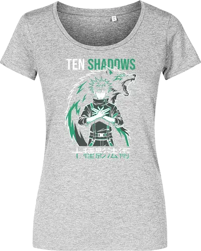 Shadow Summoner: Divine Dog Anime Silhouette Graphic