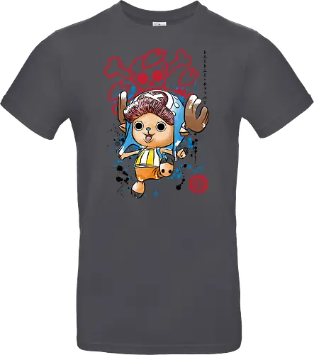 The Pirate Doctor - anime, manga, japan, japanese art, straw hat pirates, sumi e, series tv - Standard T-Shirt