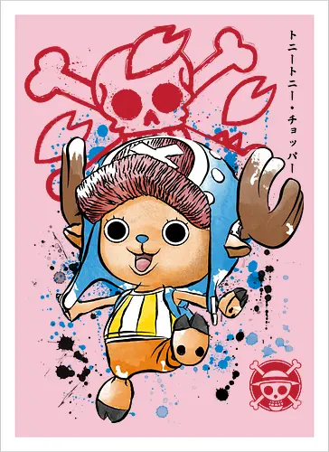 The Pirate Doctor - anime, manga, japan, japanese art, straw hat pirates, sumi e, series tv - Artprint