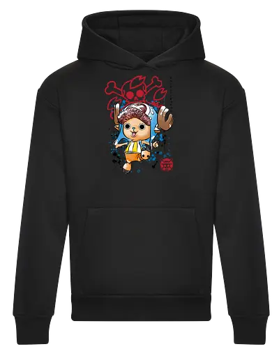 The Pirate Doctor - anime, manga, japan, japanese art, straw hat pirates, sumi e, series tv - Heavyweight Hoodie