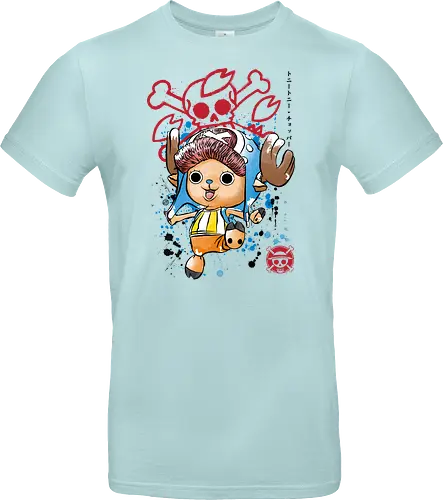 The Pirate Doctor - anime, manga, japan, japanese art, straw hat pirates, sumi e, series tv - Standard T-Shirt