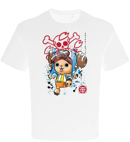 The Pirate Doctor - anime, manga, japan, japanese art, straw hat pirates, sumi e, series tv - Oversize T-Shirt