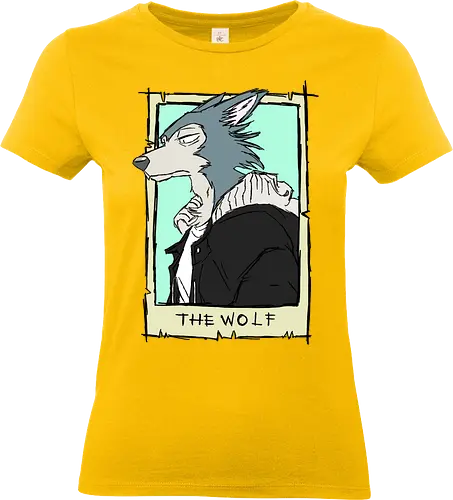 The Wolf- Beast fanart - Beast, Beastars fanart, legoshi fanart, legoshi, anime art, anime fanart, anime style, anime world, anime universe, anime merch - Standard T-Shirt (Women)