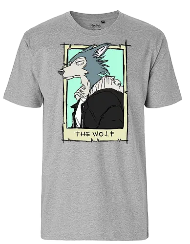 The Wolf- Beast fanart - Beast, Beastars fanart, legoshi fanart, legoshi, anime art, anime fanart, anime style, anime world, anime universe, anime merch - Fairtrade T-Shirt
