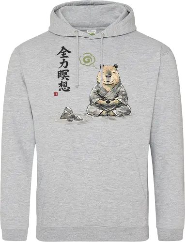 Capybara Zen Meditation Japanische Tuschekunst