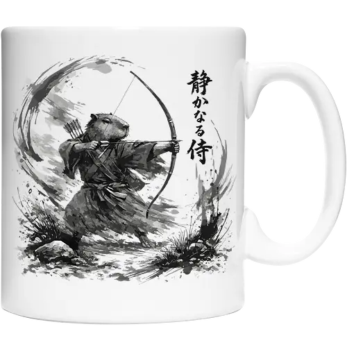 Capybara Bogenschütze Enso Kreis Japanische Kunst