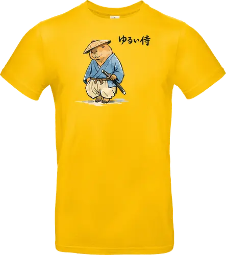 Capybara Zen Mönch Japanische Vintage Tuschekunst