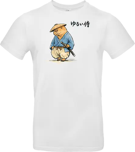 Capybara Zen Mönch Japanische Vintage Tuschekunst