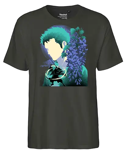 Wisteria Flower Pirate - Pirate, Zoro, pirate - Fairtrade T-Shirt