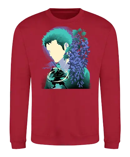 Wisteria Flower Pirate - Pirate, Zoro, pirate - Sweatshirt