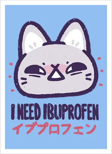 Ibuprofen Cat Meme