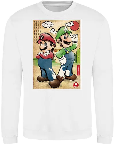 Super Plumber Bros woodblock