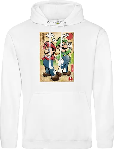 Super Plumber Bros woodblock