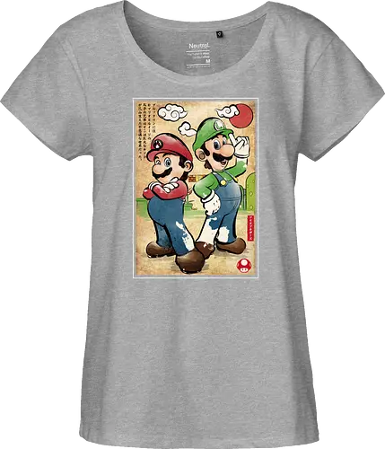 Super Plumber Bros woodblock