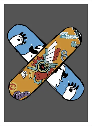 Skaters Reki Kyan- SK8 the Infinity fanart