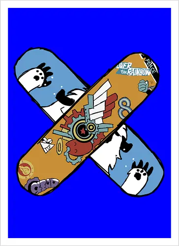 Skaters Reki Kyan- SK8 the Infinity fanart