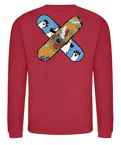Skaters Reki Kyan- SK8 the Infinity fanart - sk8 the infinity, sk8 fanart, sk8 the infinity fanart, reki kyan, langa hasegawa, anime fanart, anime skate, anime art, anime style, anime characters, anime merch, anime world, anime and manga, otaku - Sweatshirt