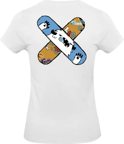 Skaters Langa Hasegawa- SK8 the Infinity fanart - langa hasegawa, reki kyan, sk8 the infinity fanart, sk8 fanart, sk8 the infinity anime, anime merch, anime style, anime fanart, anime art, anime and manga, anime characters, anime universe, anime skate - Standard T-Shirt (Women)