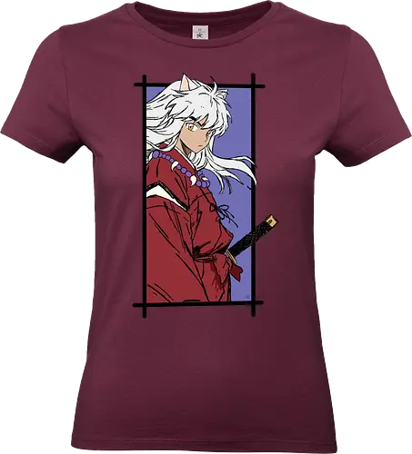 Inuyasha- Inuyasha fanart - inuyasha, kagome, sesshomaru, kirara, inuyasha fanart, inuyasha anime, inuyasha art, anime fanart, anime art, anime style, anime world, anime merch, anime characters, anime and manga, otaku - Standard T-Shirt (Women)