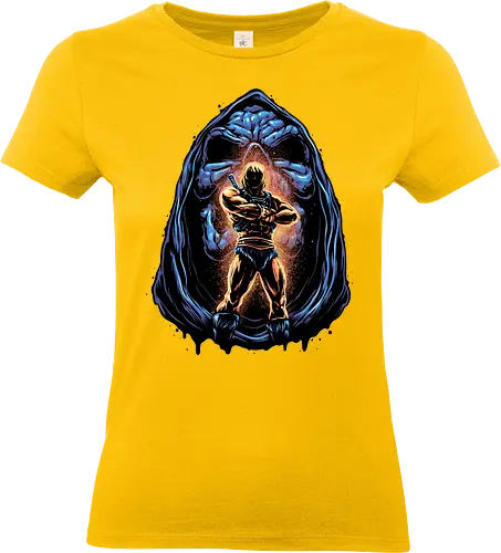 Shining Aura of Power - Comic, comic book, character, movie, animated, animation, superhero, universe - Standard T-Shirt (Women)