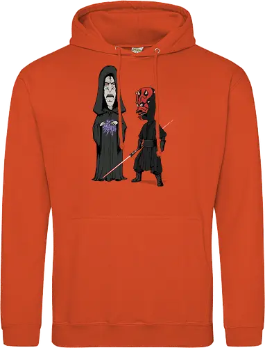 Stupid Darkside - darkside, vader, beavis, cornholio, 90's cartoons, villains, sci-fi movie, 70's movies, lightsabers, darth, sith - Standard Hoodie