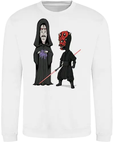 Stupid Darkside - darkside, vader, beavis, cornholio, 90's cartoons, villains, sci-fi movie, 70's movies, lightsabers, darth, sith - Sweatshirt